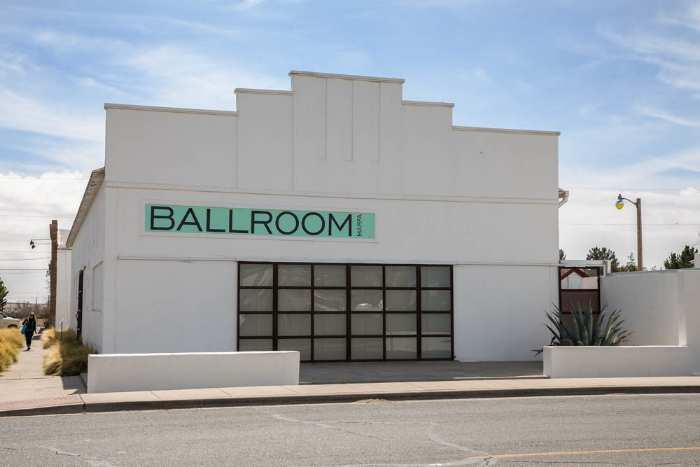 Installation view, Ballroom Marfa
Photo: Frederik Nilsen